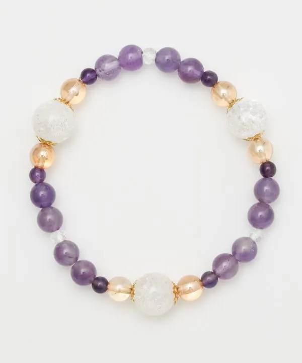 HIYORI - Triangle Lavender Amethyst Bracelet