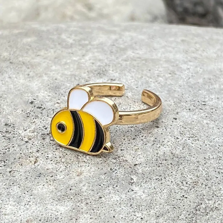 Honey Bee Anxiety Ring 🐝