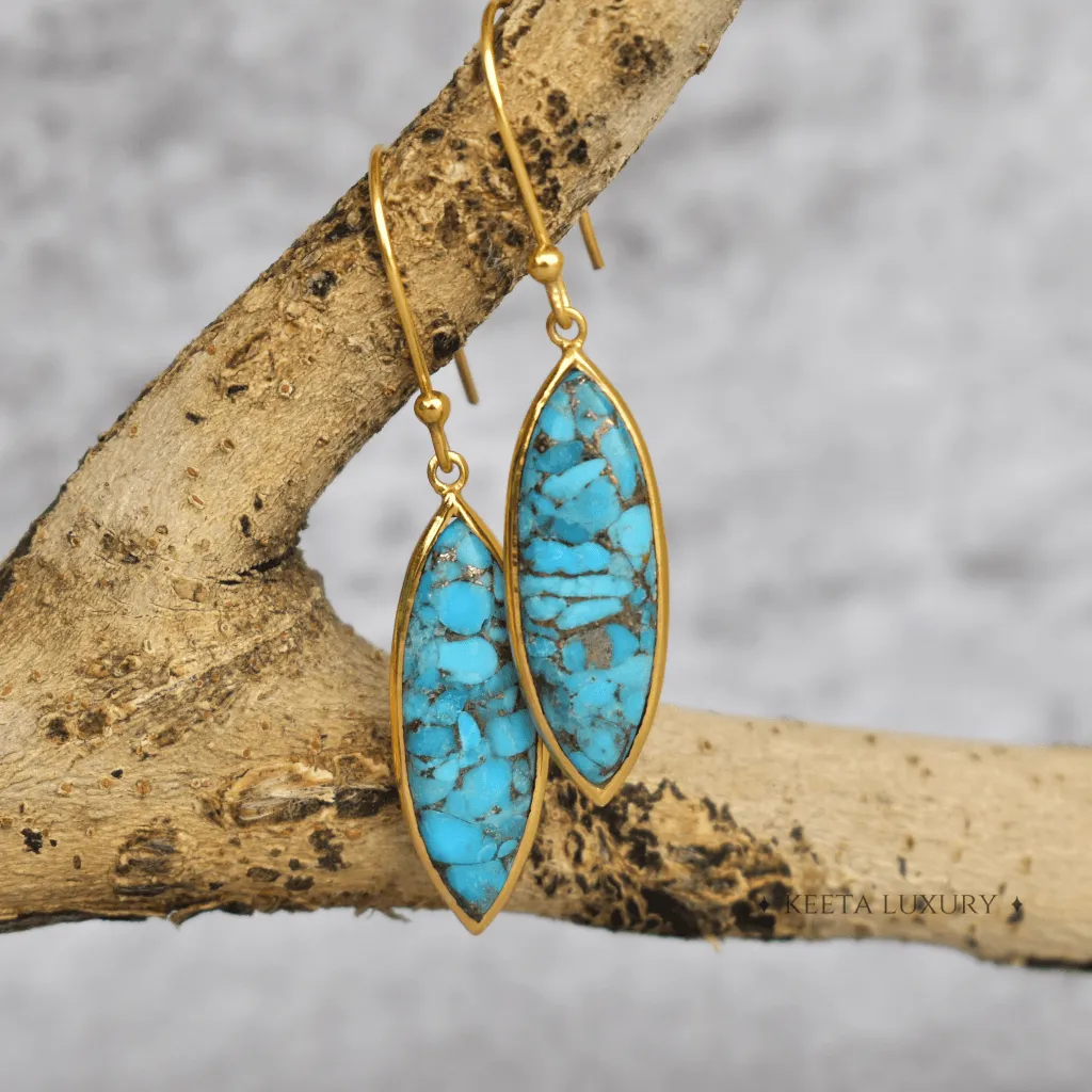 Hypnotic - Turquoise Dangle