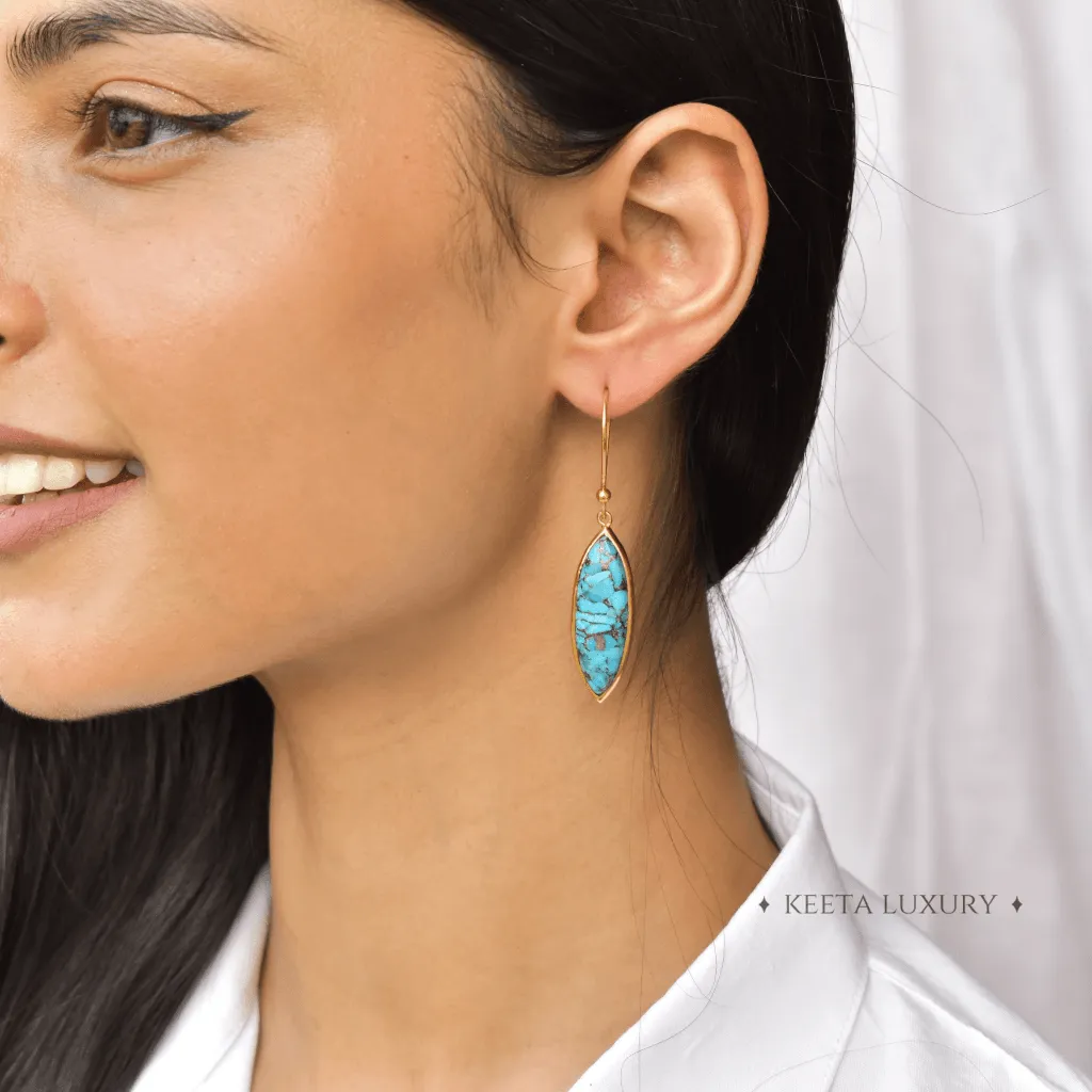 Hypnotic - Turquoise Dangle