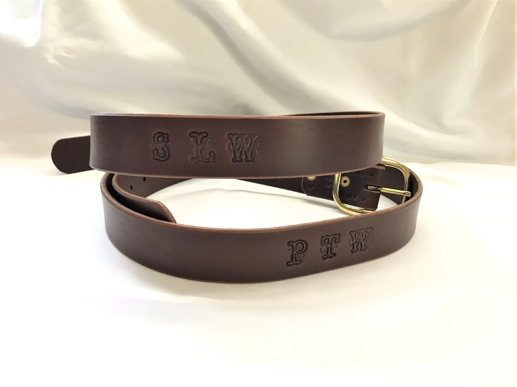 Initials belt