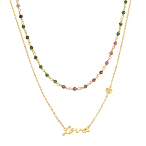 Intention of Love Necklace Set