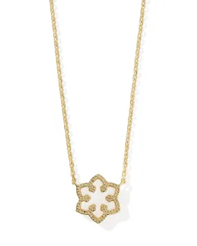 Kendra Scott Snowflake Short Pendant Necklace