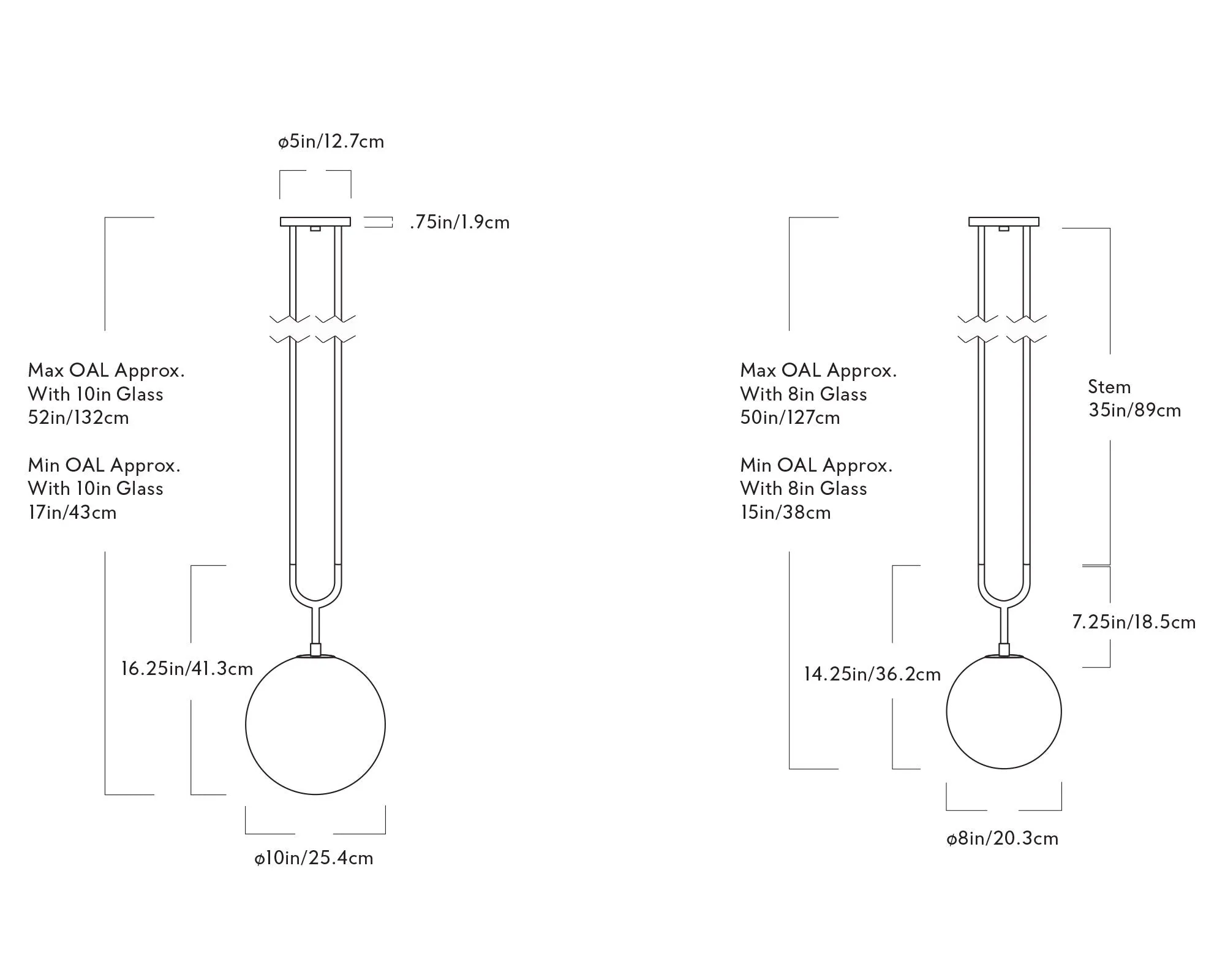 Koko Pendant Stem