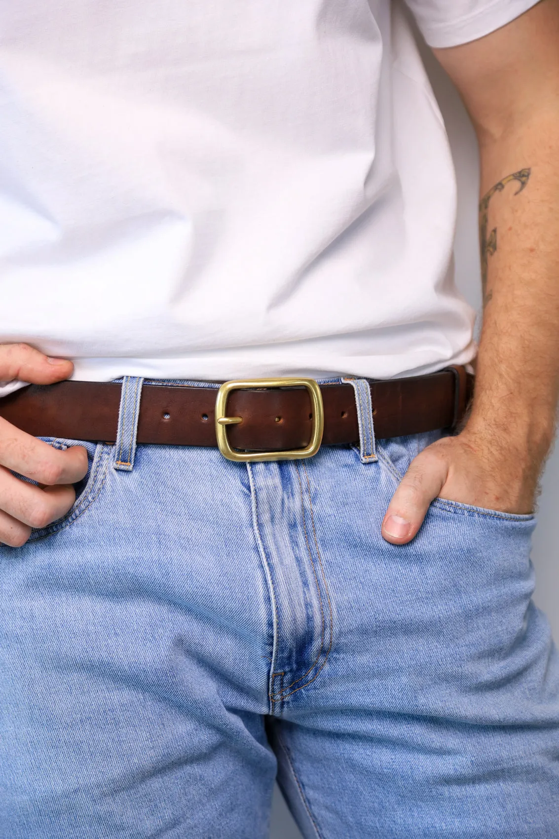 Leather Belt, Full Grain Leather Belt, Brown Leather Belt,Mens Leather Belt,Womens Leather Belt, Gift belt, gift for boyfriend, Brass Buckle