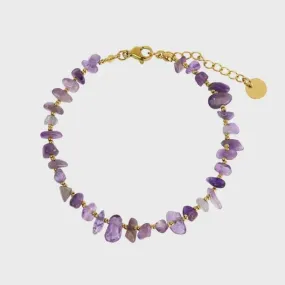 Les Cleias Colette Amethyst Bracelet