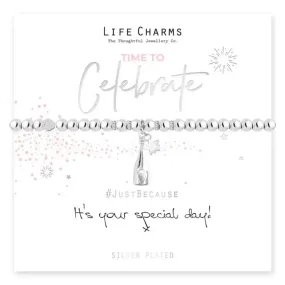 Life Charms Time To Celebrate Bracelet