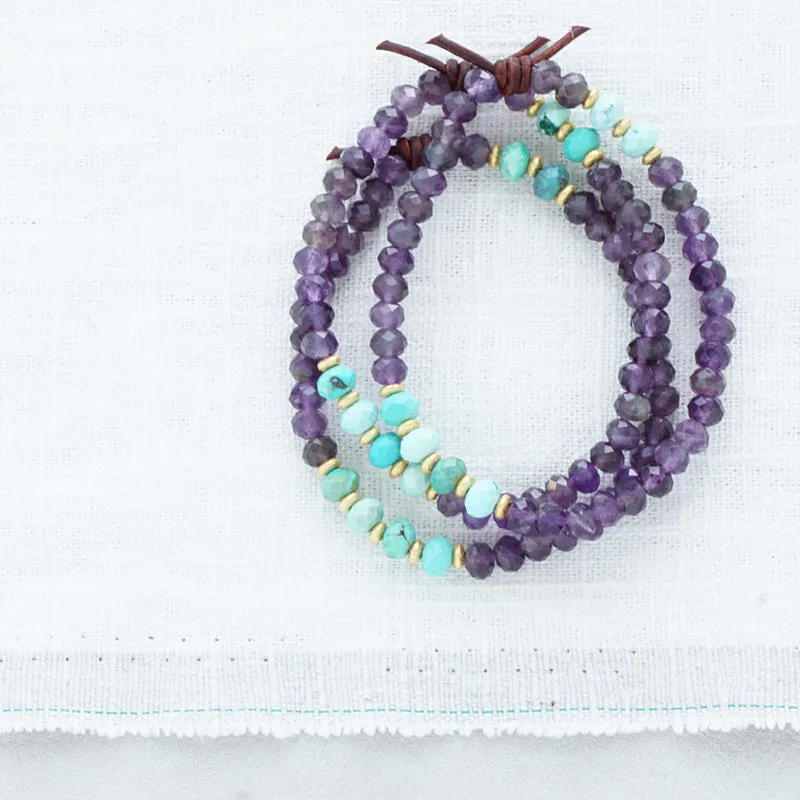 Little Notes of Love Mini Bracelet - Amethyst | Giftable Jewelry