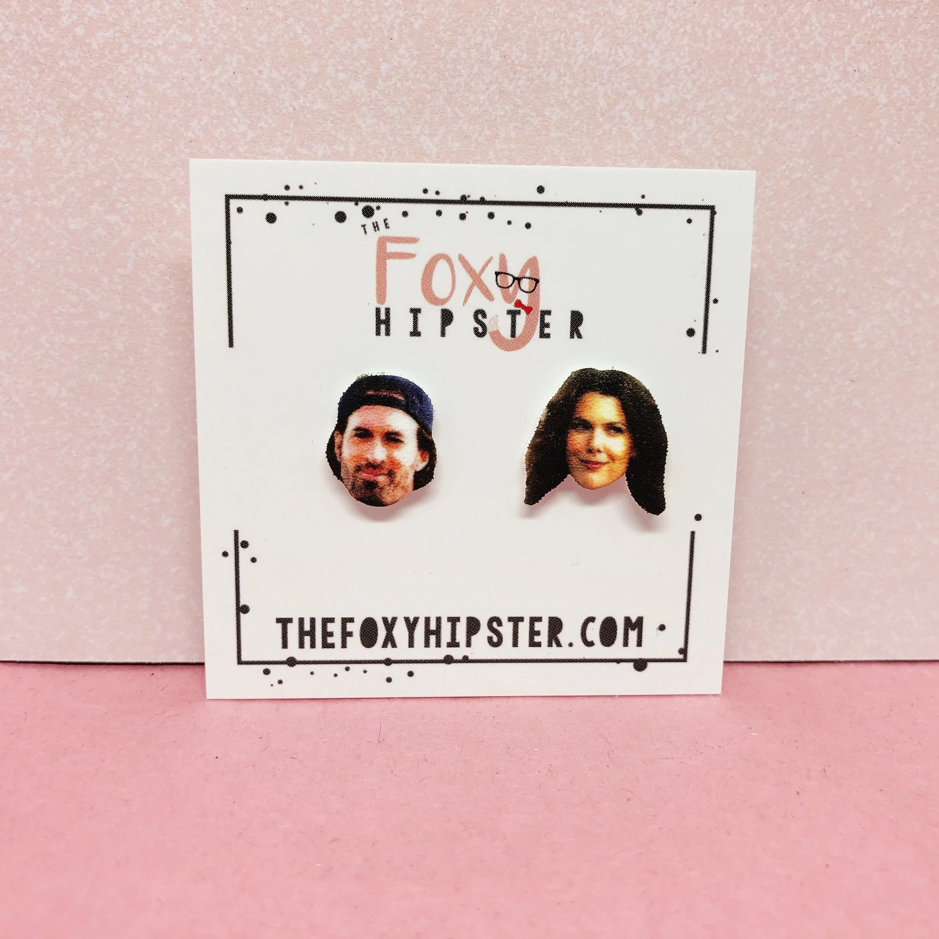 Luke and Lorelai Stud Earrings