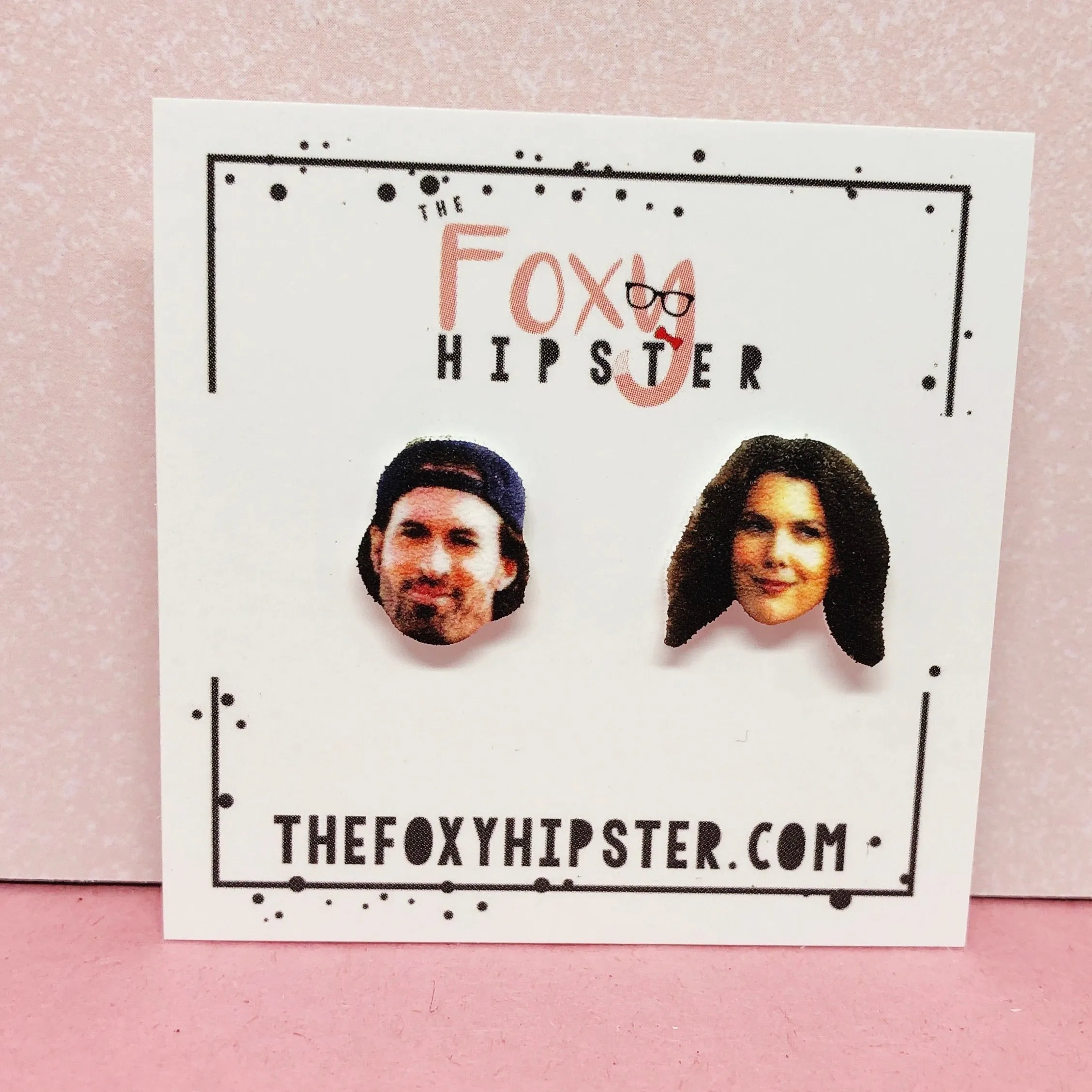 Luke and Lorelai Stud Earrings