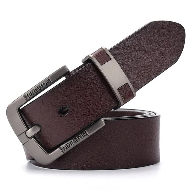 Luxury Cow Genuine Leather Alloy Buckle Belts