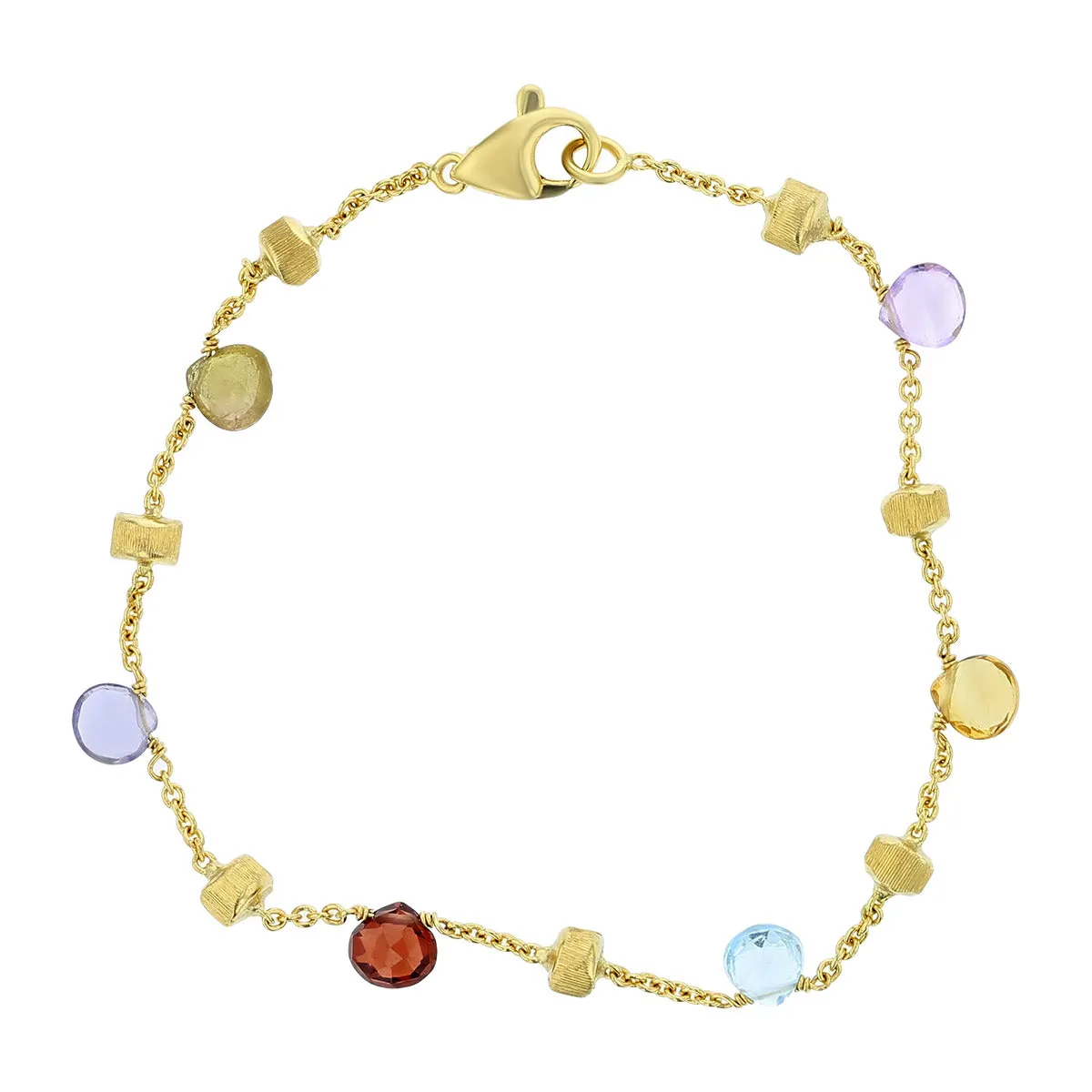 Marco Bicego 18K Multi-Stone 7-Inch Bracelet