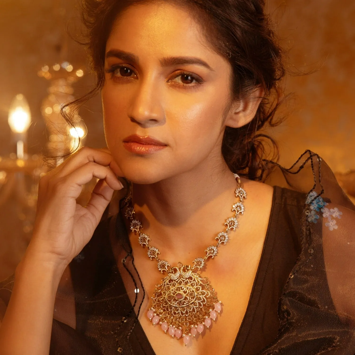 Melita Nakshatra CZ Necklace