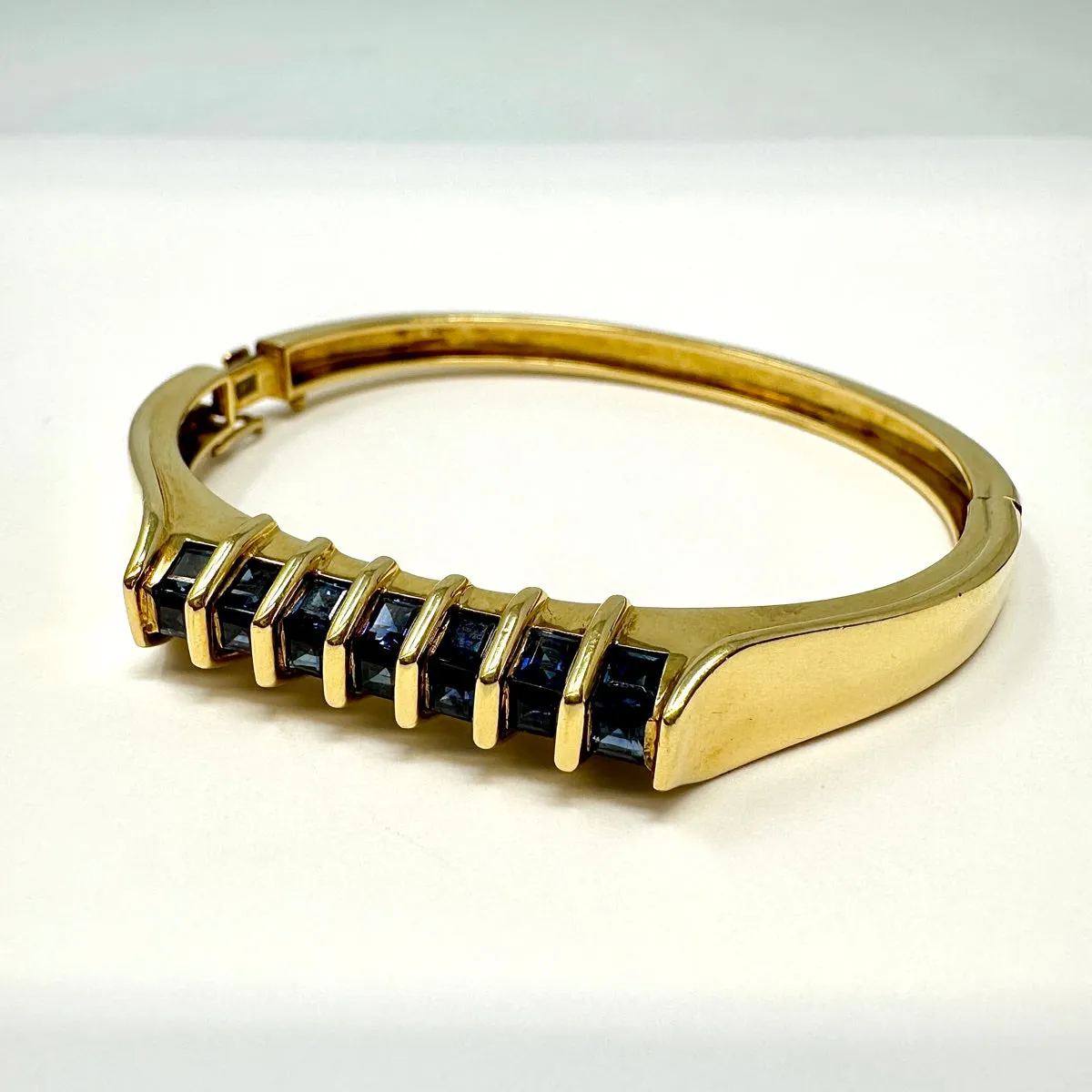 Montreaux 18K Gold Bracelet with Sapphire