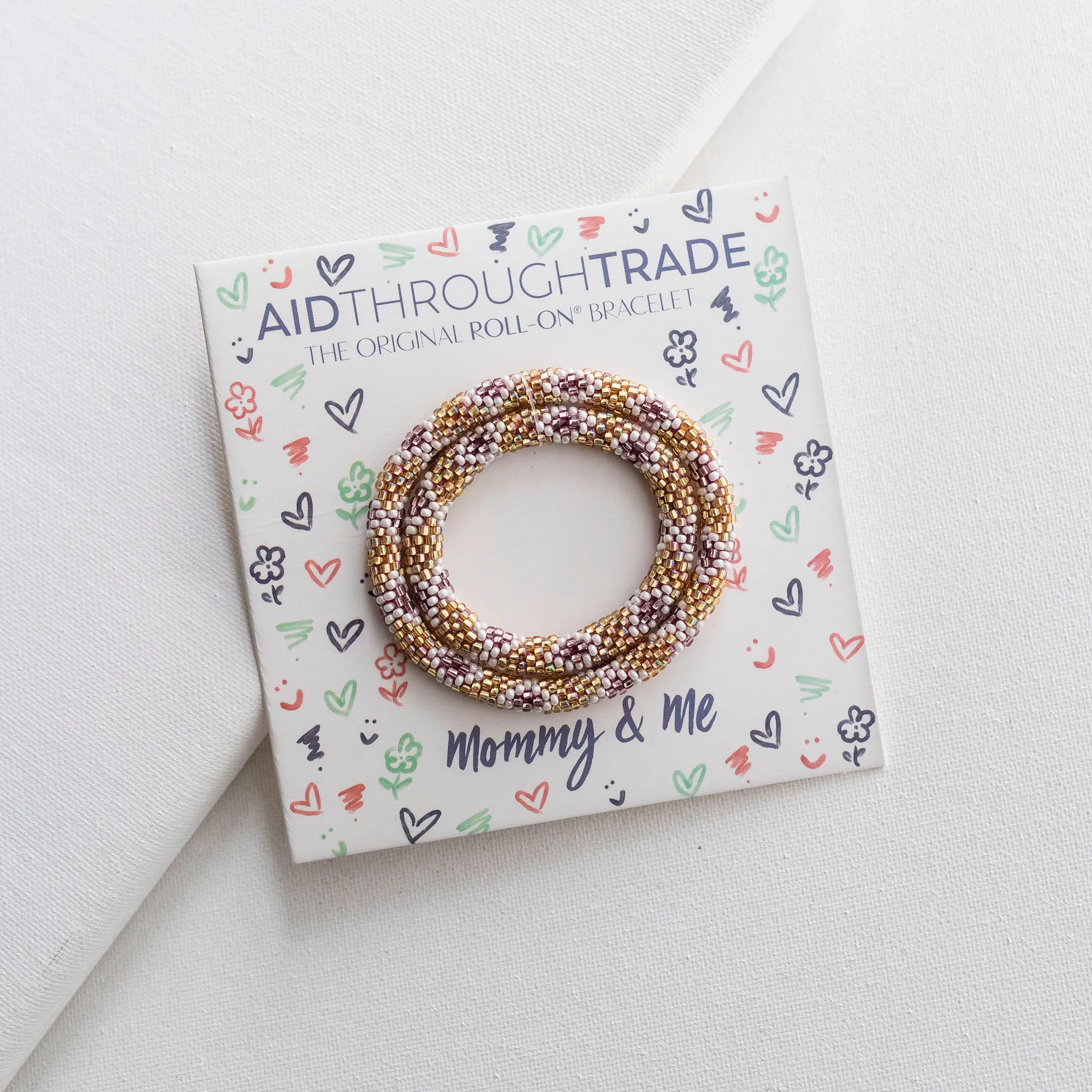 *NEW* Mommy & Me Roll-On® Bracelets <br> Mulberry