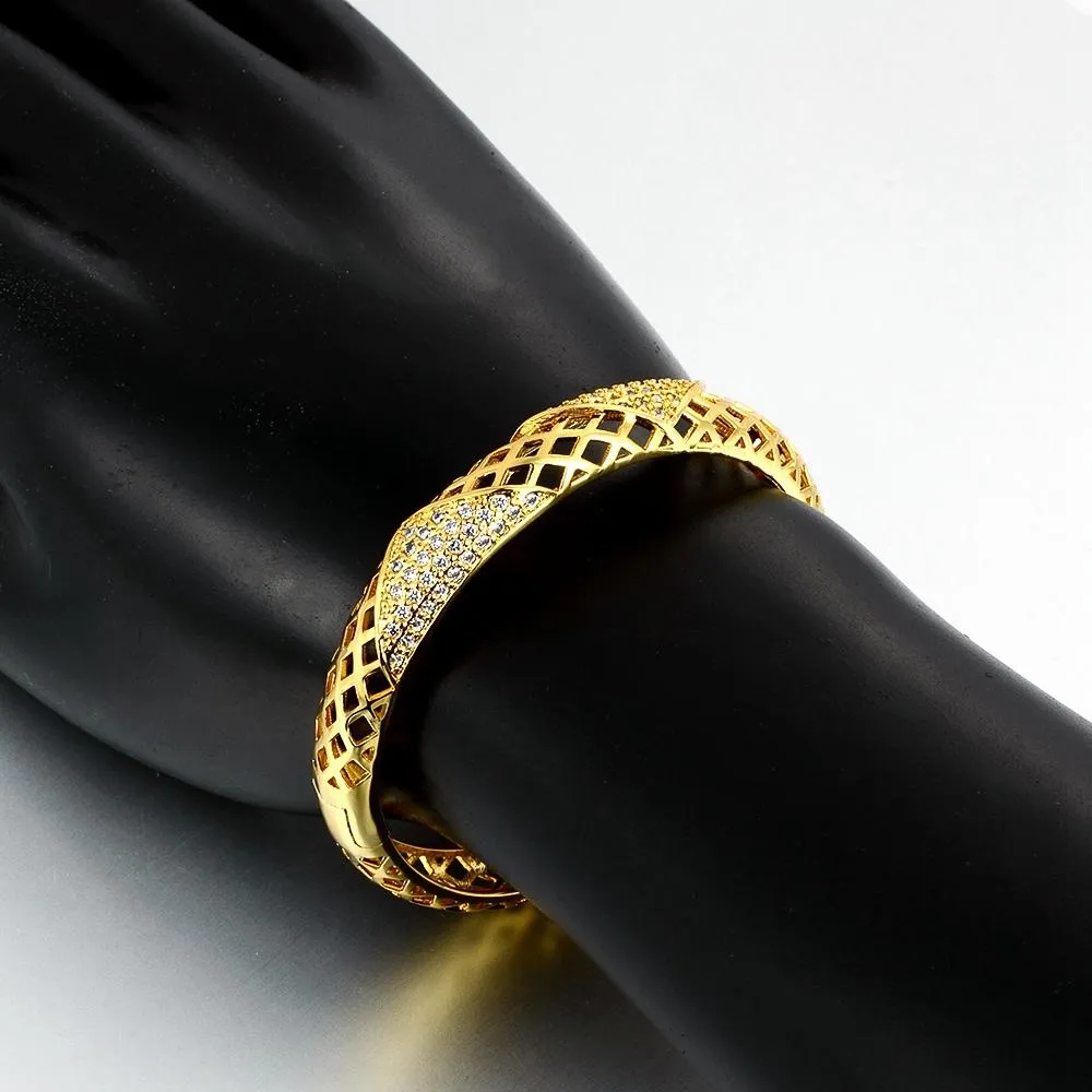 Normandy Bracelet in 18K Gold Plated