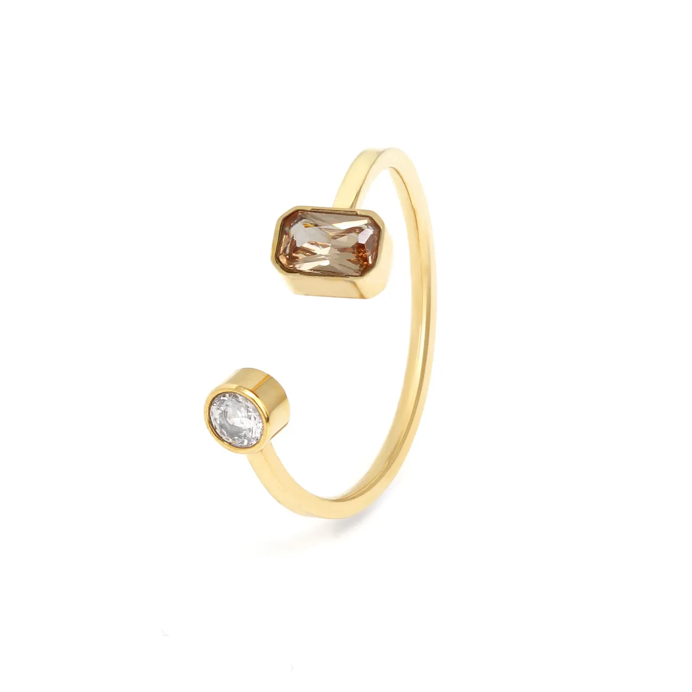 November Topaz Birthstone Gift Set - Yellow Gold