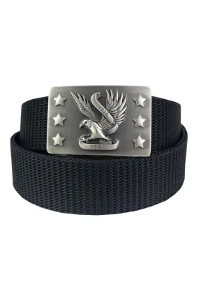 Nylon Belt w/Eagle Buckle