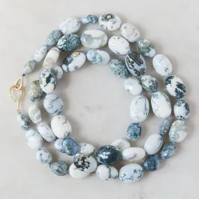 Ondine Opal Ruthie B. Necklace with Barnacles