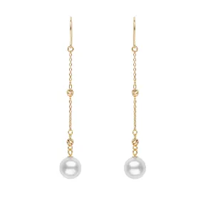 Petite Sparkle Chain Earrings