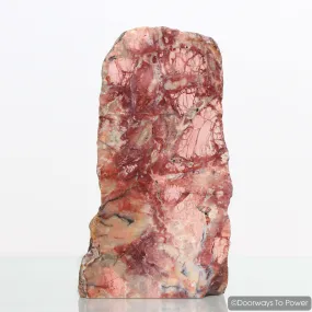 Pink Opal Crystal XL Altar Stone 'A Heart of Angels' Reserved'