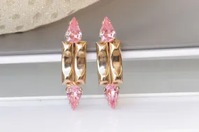 PINK STUD EARRINGS