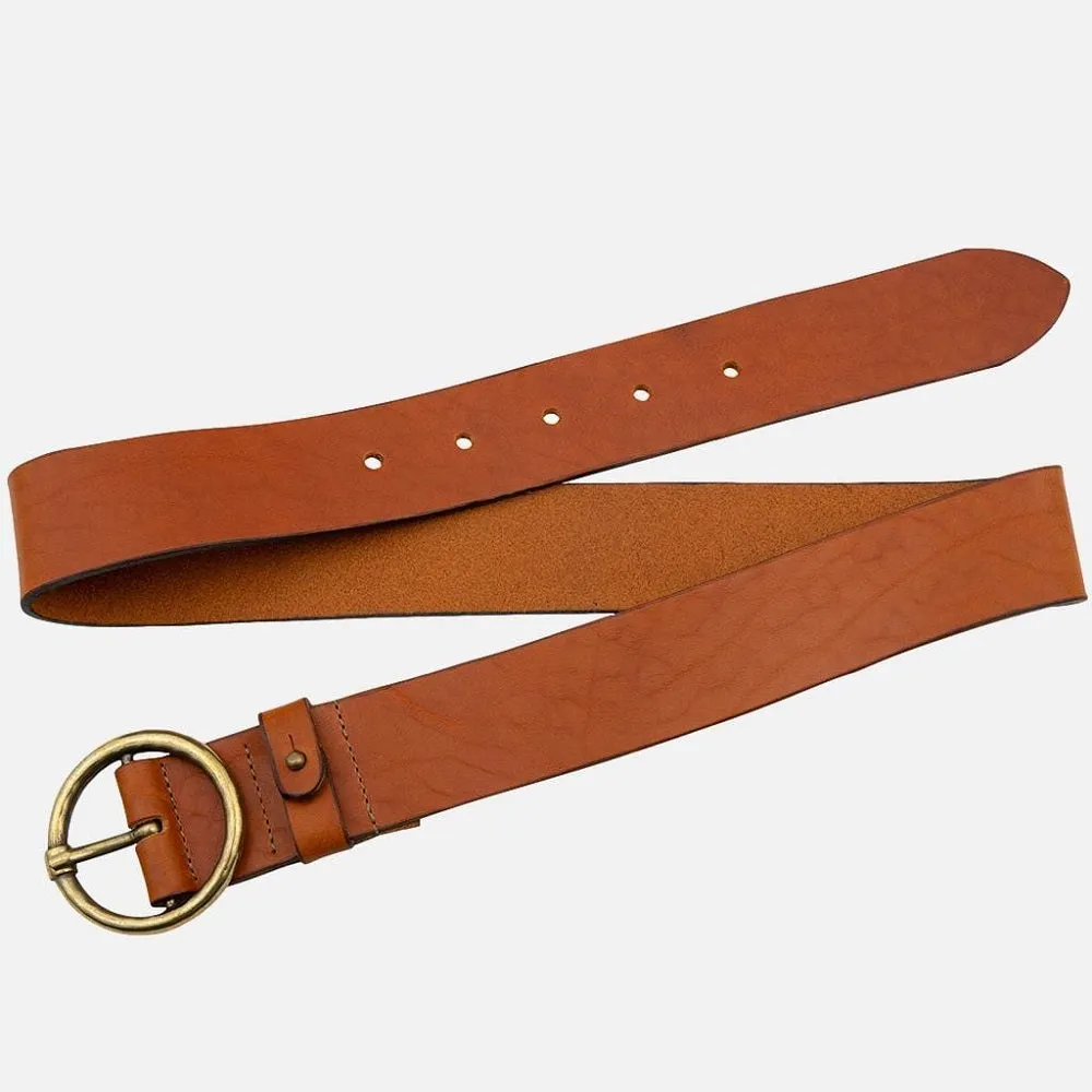 Pip 2.0 Vintage Gold Round Buckle Belt