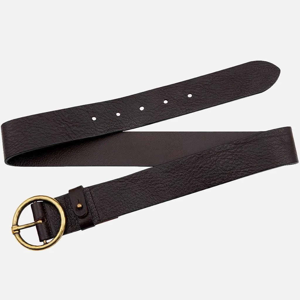 Pip 2.0 Vintage Gold Round Buckle Belt