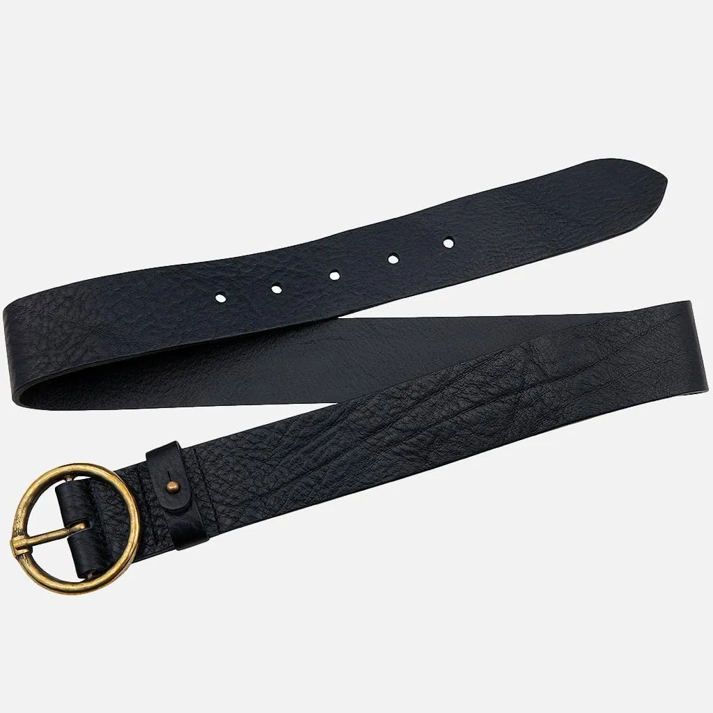 Pip 2.0 Vintage Gold Round Buckle Belt