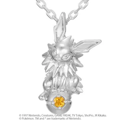 [Pokémon]Jolteon & Pokémon necklace silver