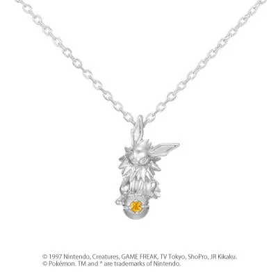 [Pokémon]Jolteon & Pokémon necklace silver