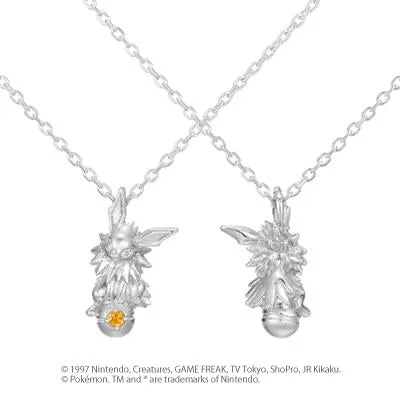 [Pokémon]Jolteon & Pokémon necklace silver