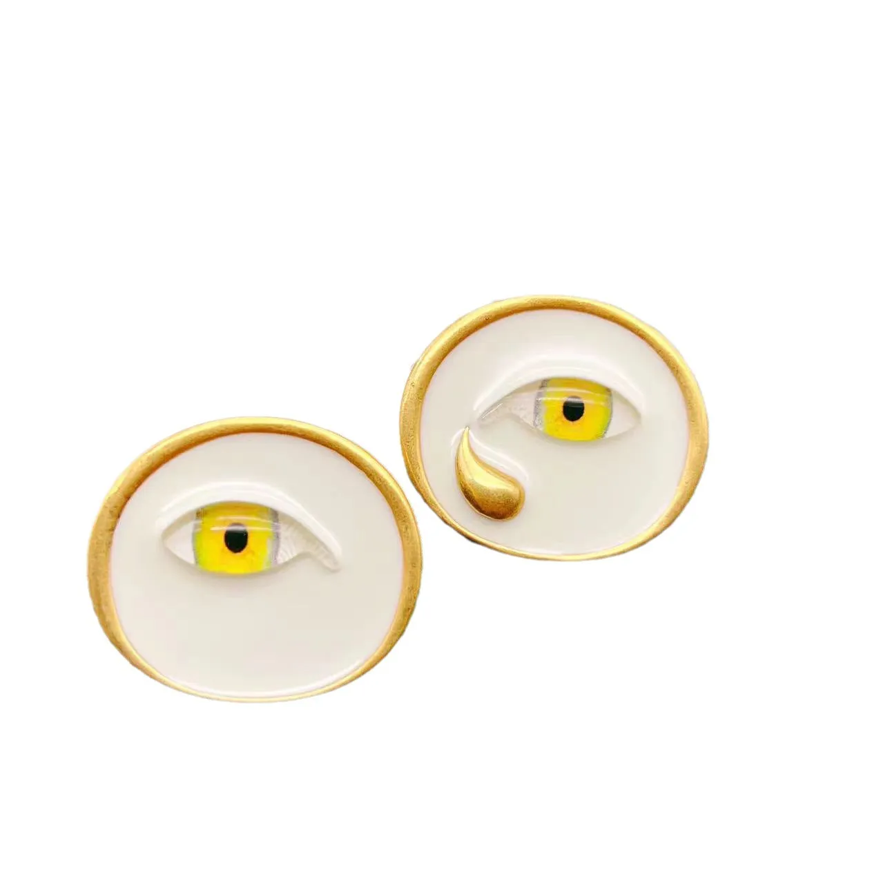 Pre Order:  Elegant Eye Tear Earrings