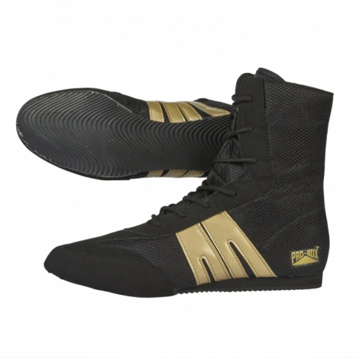 Pro-Box Classic Boxing Boots Black/Gold