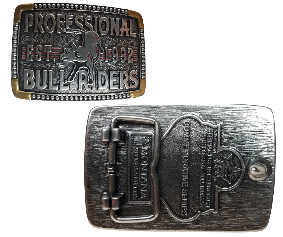 Professional Bull Riders Belt Buckle