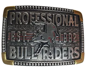 Professional Bull Riders Belt Buckle