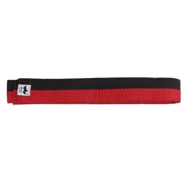 Professional Taekwondo Belt Karate Judo Double Wrap Martial Arts Stripe Sports