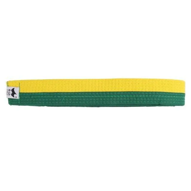 Professional Taekwondo Belt Karate Judo Double Wrap Martial Arts Stripe Sports