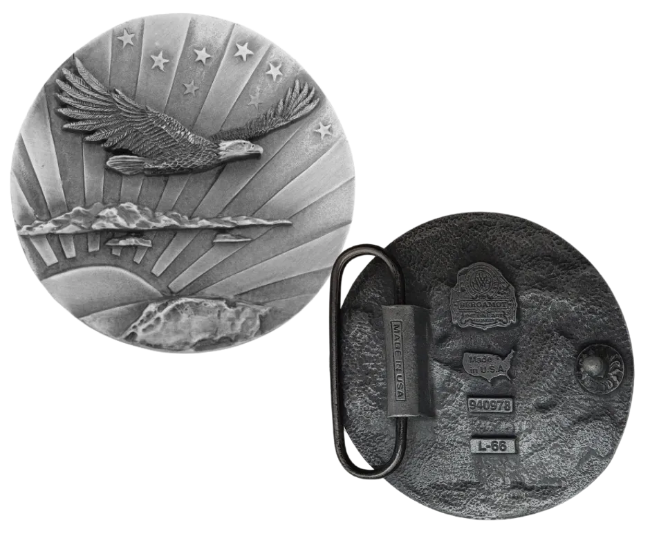 "Sunset Eagle" Belt Buckle