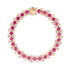 R.08® Vivant Coloured Gemstone Bracelet | Rose Gold