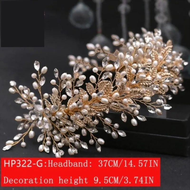 Rhinestone Crystal Hair Piece  Wedding Headpiece for Bride