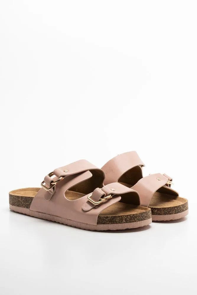 Ring Buckle Health Sandal Pink