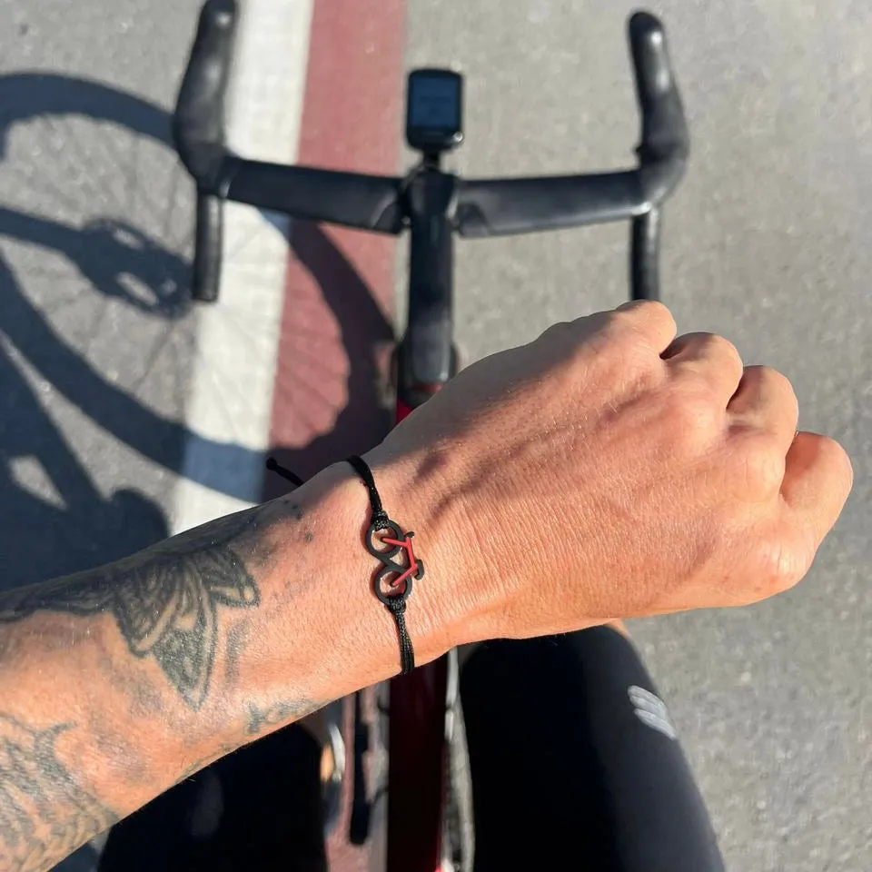 Ruby Bike Bracelet