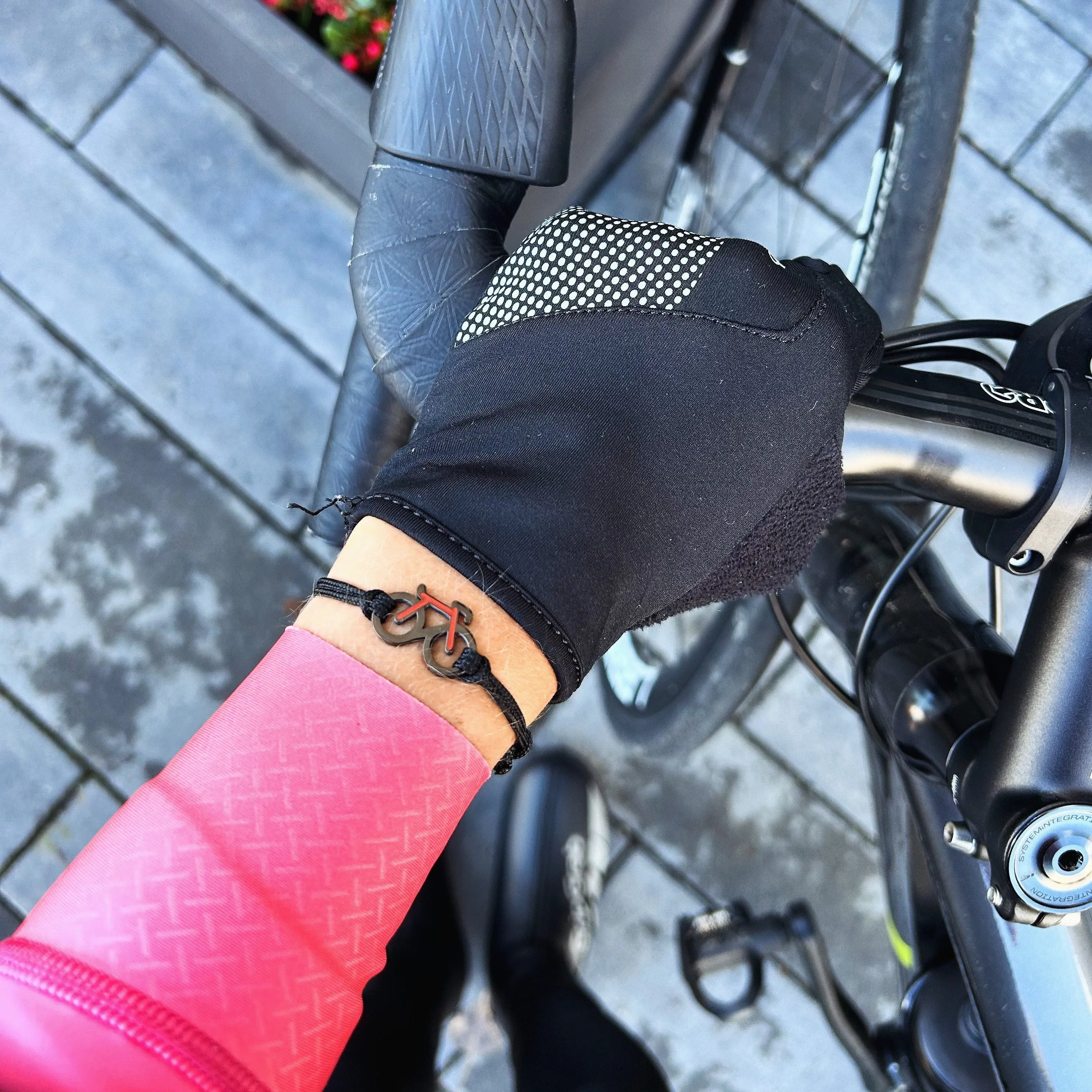 Ruby Bike Bracelet