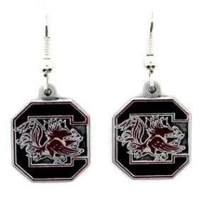 S. Carolina Gamecocks Dangle Earrings