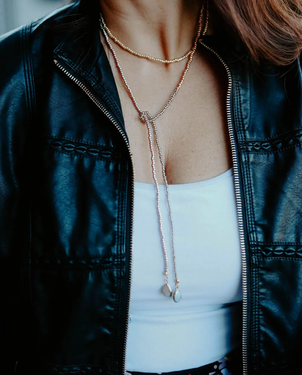 Senait Lariat Necklace