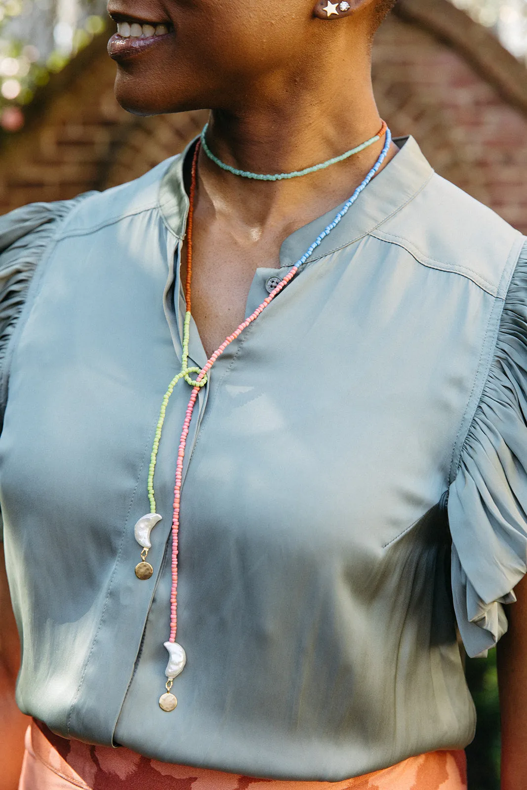 Senait Lariat Necklace