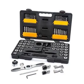 SET TAP & DIE COMB RAT LRG 114PC