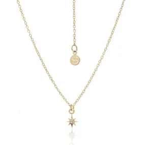 Silk & Steel Superfine Star Necklace - Gold