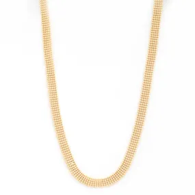 Sodajo Gold Dipped Brass Chain Necklace